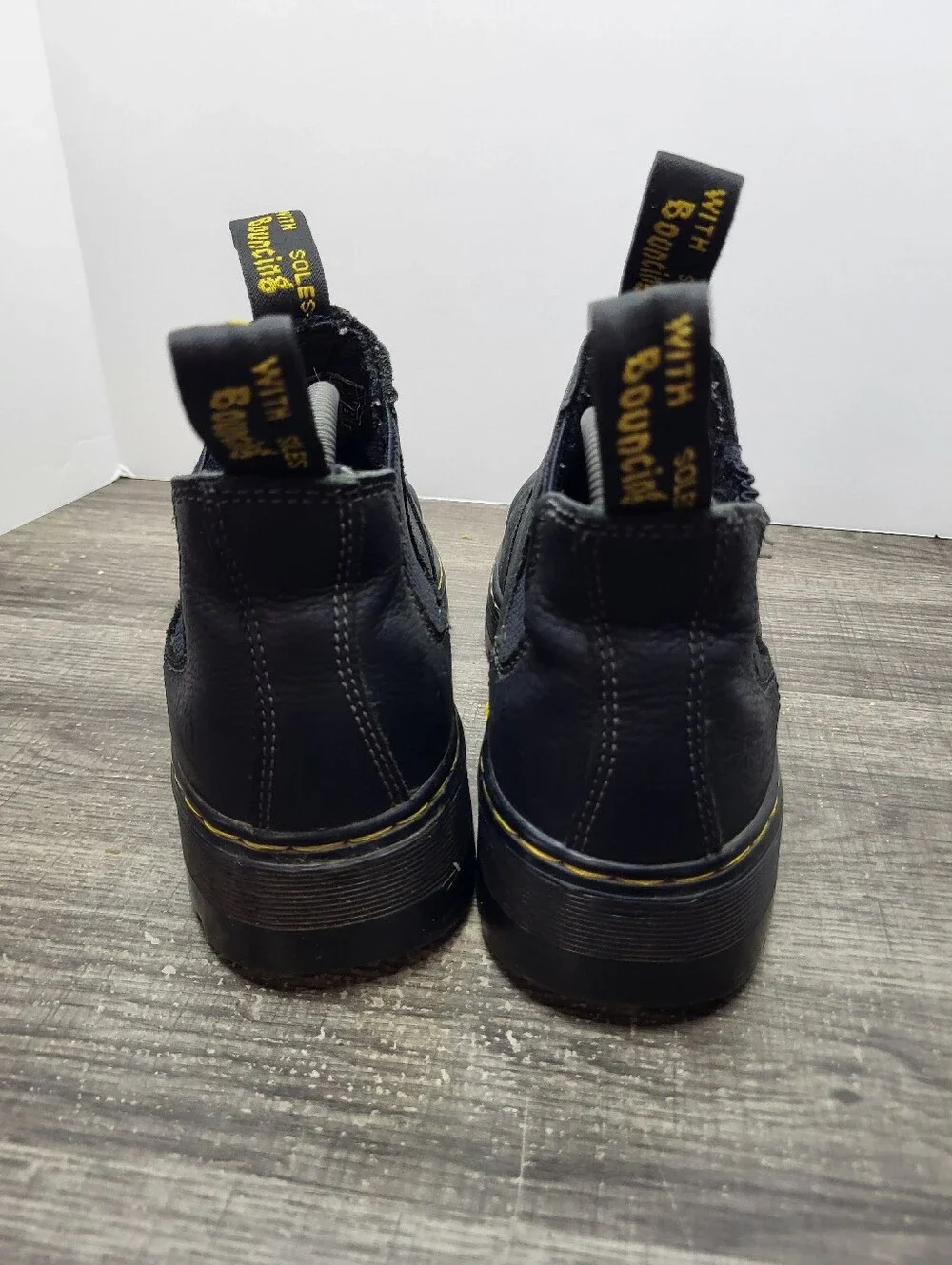 Dr. Martens Hardie Black Pit Chelsea Boots US Men's Size 8 Women's 9